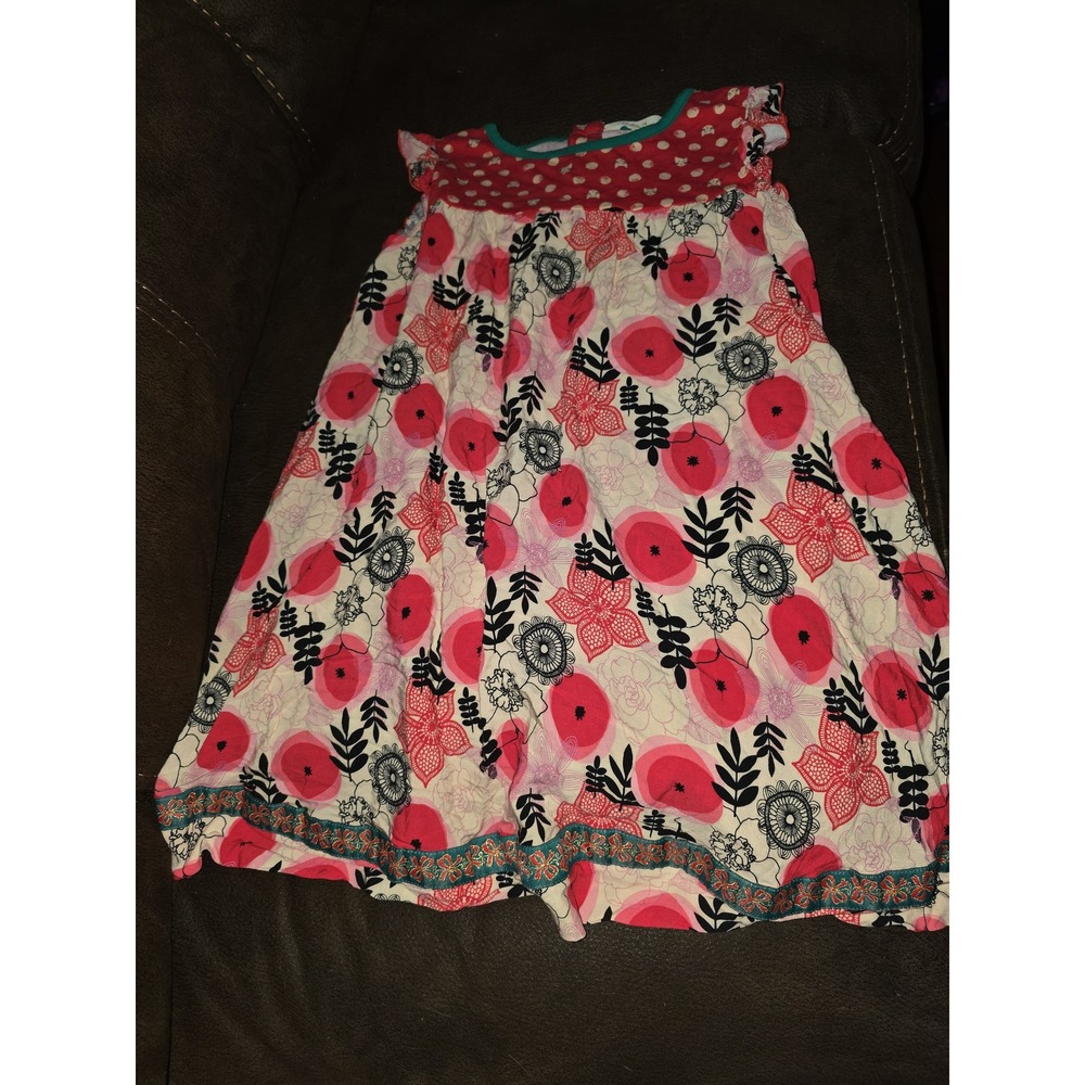 Matilda‎ Jane holiday Christmas floral dress bows size 8